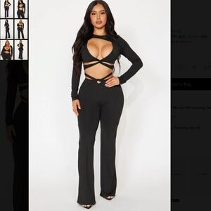 nwot fashion nova club outfit